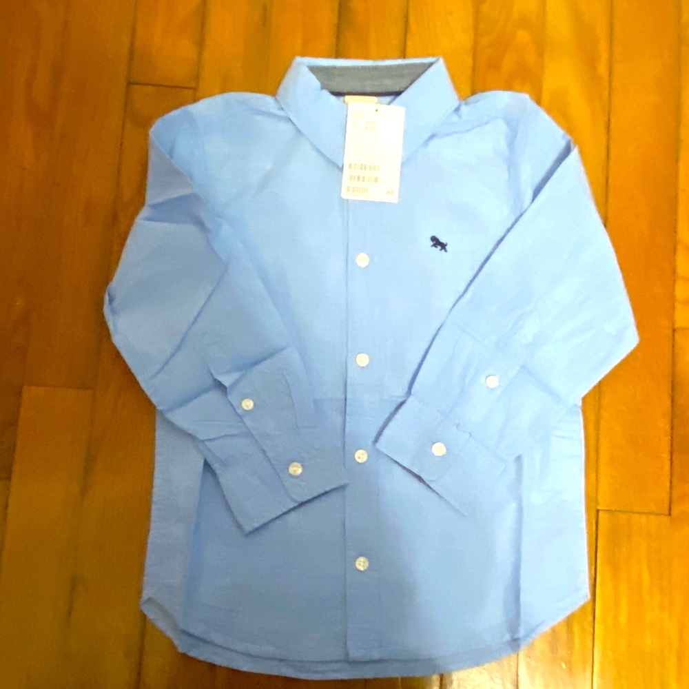 H&m cotton button down shirt